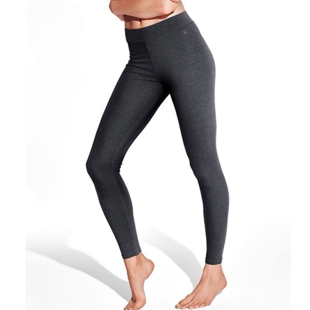PINK VICTORIA’S SECRET Essential Leggings Dark Gray XS